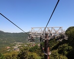 箱根の無料駐車場。帰りの箱根湯本～早雲山 間の混雑が酷かった。