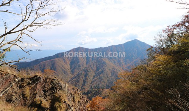 富士見台付近から前岳