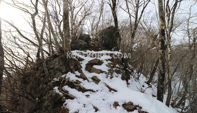 御坂峠～黒岳 雪山