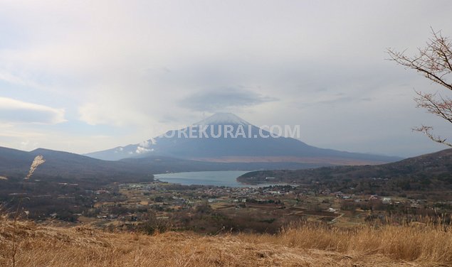 高指山 山頂 富士山