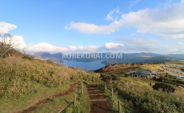 山伏峠展望台 芦ノ湖