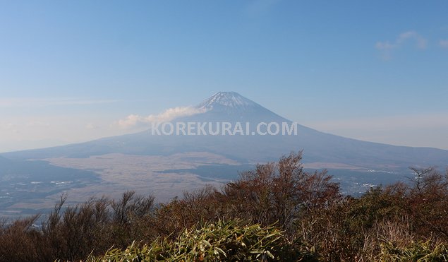 箱根 芦ノ湖スカイライン 富士山