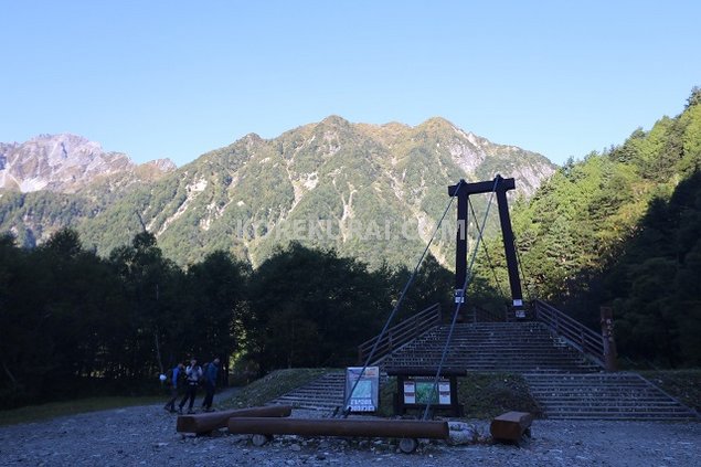 上高地 横尾登山口