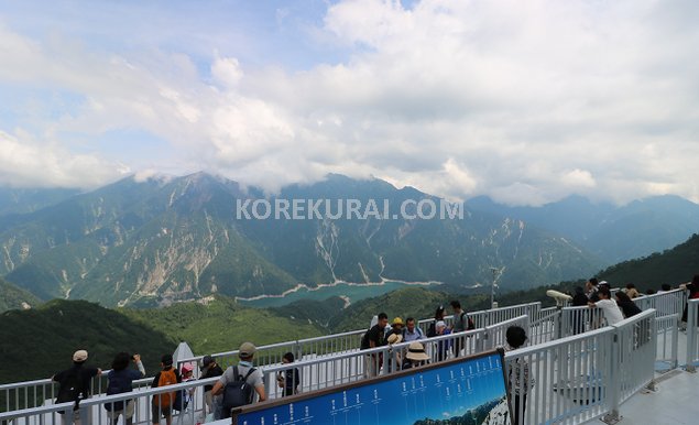 黒部ダム 大観峰 展望台