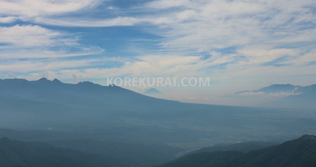 車山高原 富士山