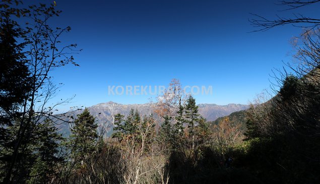 西穂高岳 登山道