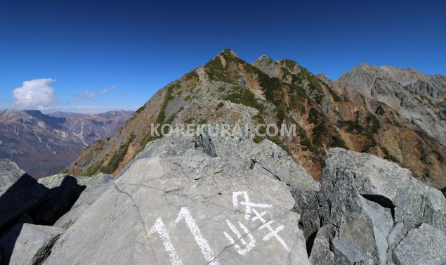 西穂高岳 独標