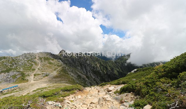 木曽駒ヶ岳 景色