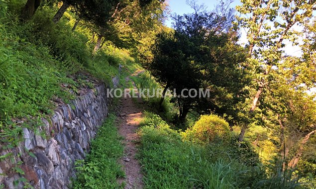 八方岩展望台 道程