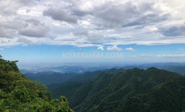 御岳山 展望台