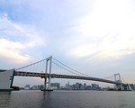 レインボーブリッジを下から船で眺める！お台場から浜松町駅まで海上バス